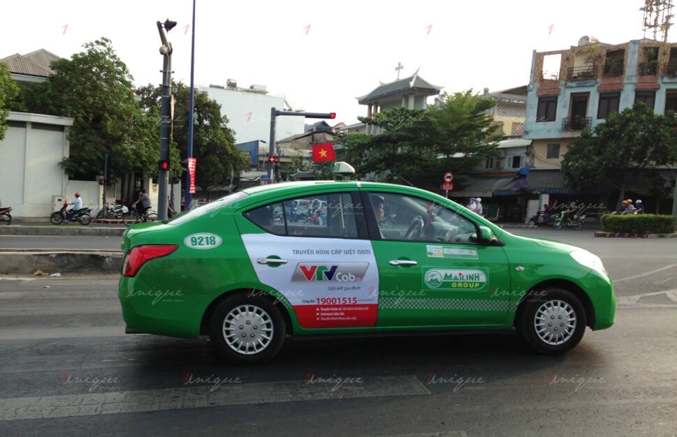 quảng cáo taxi tại hà tĩnh